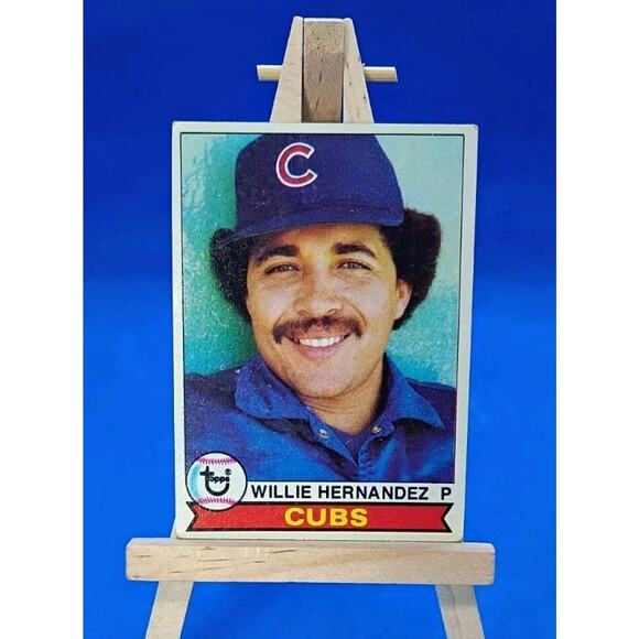 1979 Topps - Willie Hernandez #614 Chicago Cubs - Picture 2 of 4